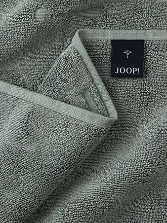 JOOP | Badematte 50x80cm STUDIO REPEAT Kupfer | dunkelgrün